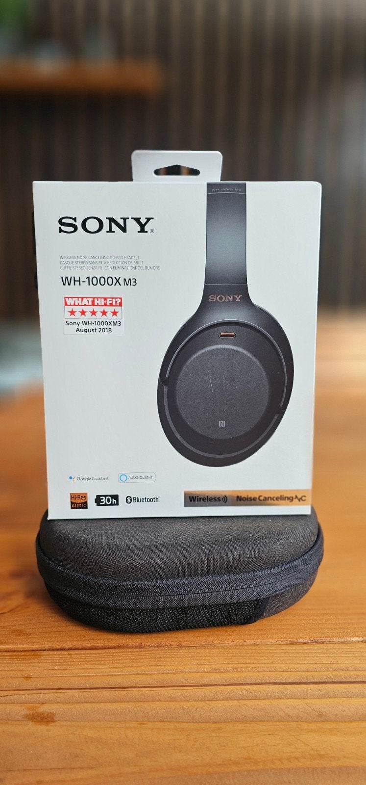 Sony WH1000mx3 noise canceling koptelefoon, Audio, Tv en Foto, Koptelefoons, Draadloos, Ophalen of Verzenden, Zo goed als nieuw