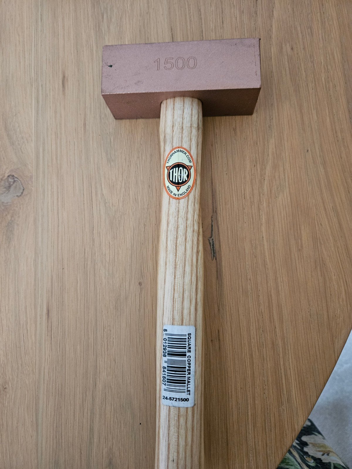 Thorhamer 1500 koperen hamer nieuw, Ophalen of Verzenden, Gebruikt