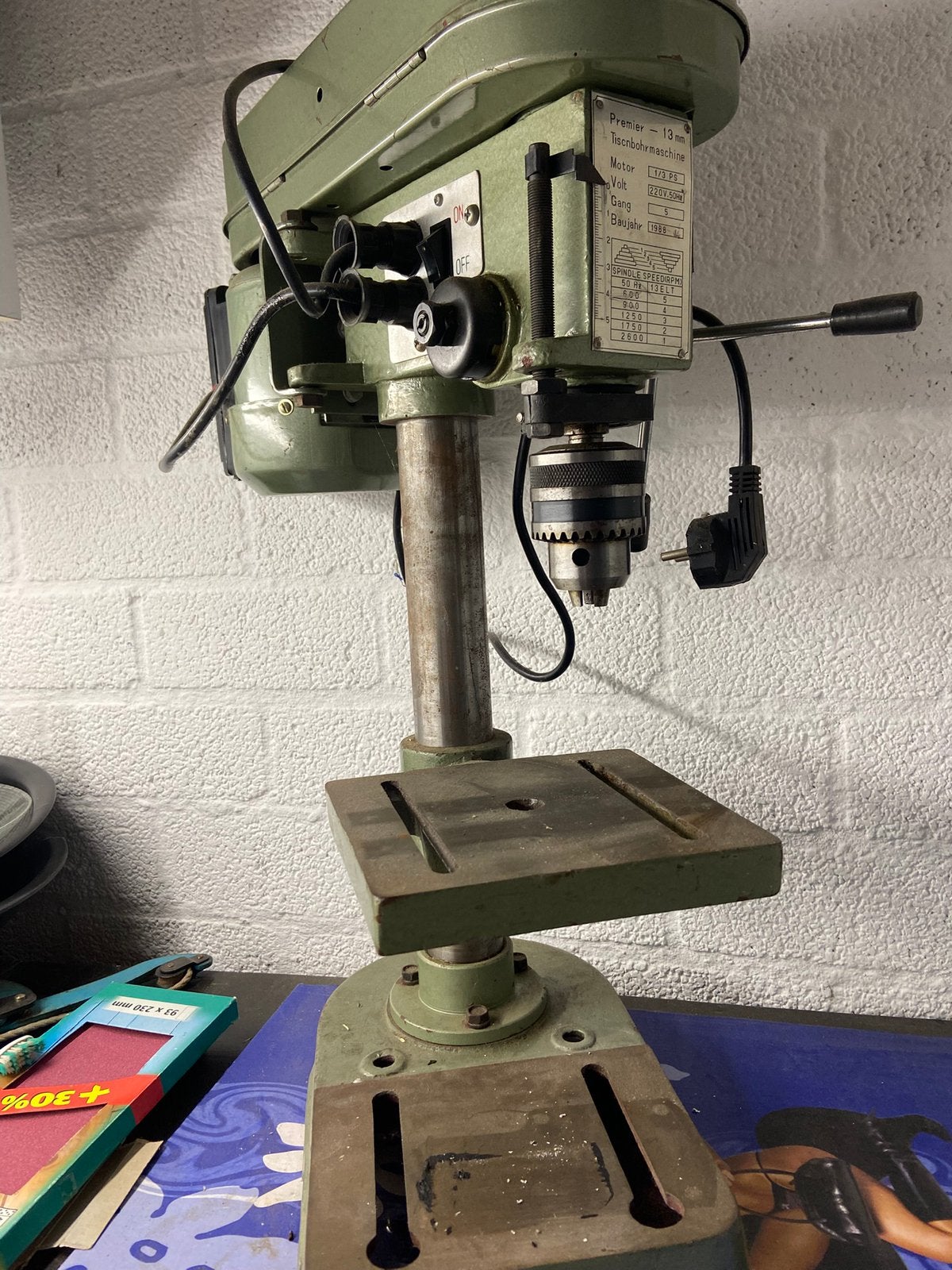 Voorstandstandaard, Ophalen, Gebruikt, Minder dan 400 watt, Boor- en Schroefmachine