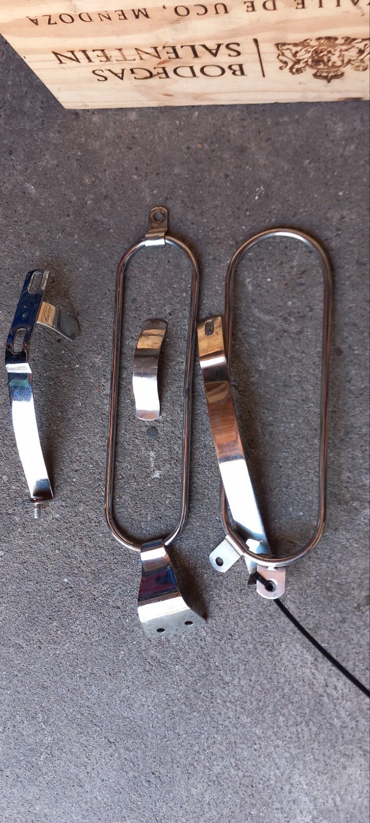 Diverse reservewielhouders voor Vespa V50, PX, PK50 etc., Ophalen of Verzenden