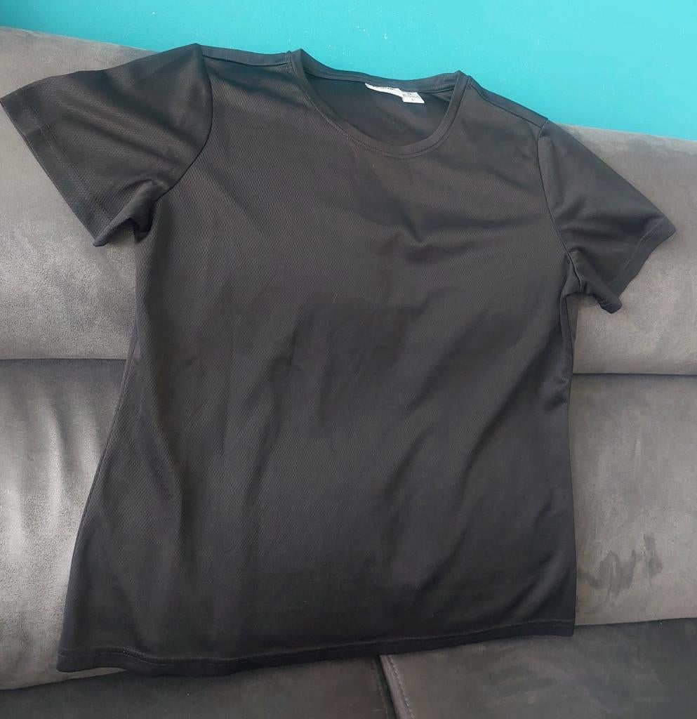 Zwart sportshirt maat M, Maat 38/40 (M), Zwart, Crane, Ophalen of Verzenden