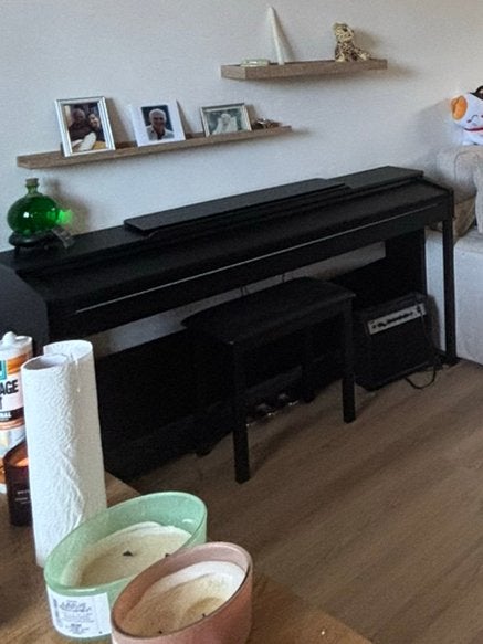 Dp320 fazley piano, Ophalen, Gebruikt, Zwart