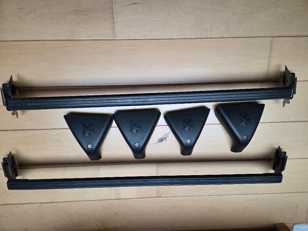 Originele dakdragers voor Peugeot 3008 (2009-2016), Auto diversen, Dakdragers, Ophalen, Gebruikt