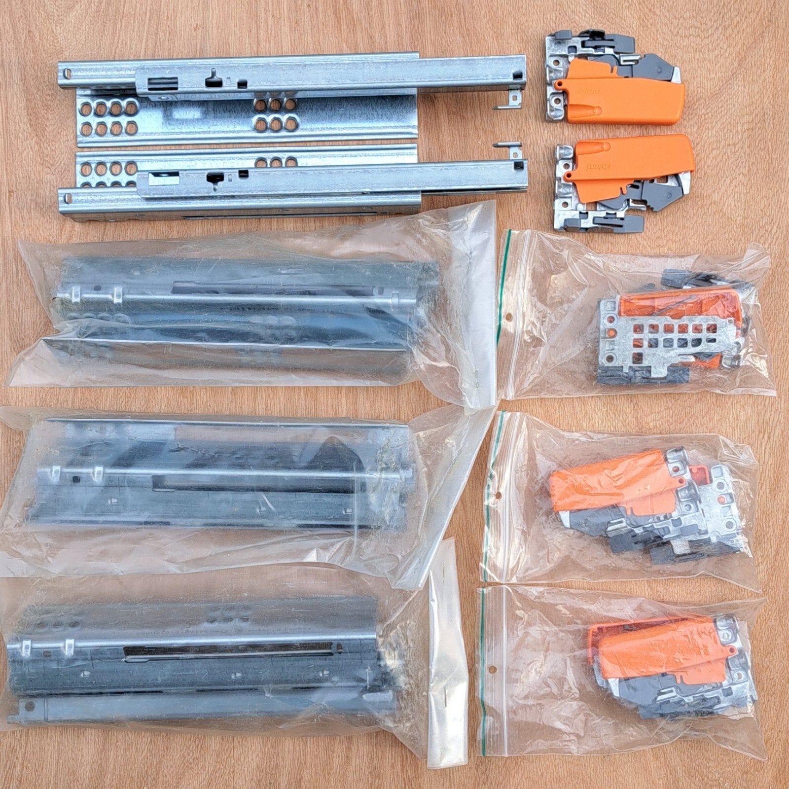 Blum Tandem ladegeleiders 270mm (NL) met Tip-On Blumotion, Ophalen of Verzenden, Nieuw
