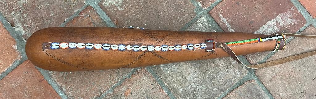 Afrikaanse Kalebas voor melk ca 68 cm lang, Ophalen of Verzenden