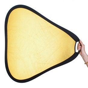 StudioKing Grip Reflector Goud/Zilver CRGGS60 60 cm, Ophalen of Verzenden, Eiberstraat 9 te Dokkum, Foto Meinema, Nieuw