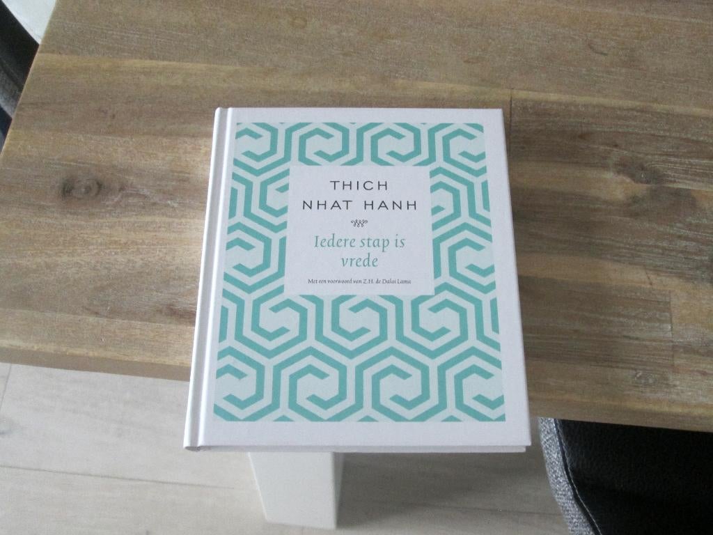 Thich Nhat Hanh iedere stap is vrede (hardcover), Boeken, Ophalen of Verzenden, Zo goed als nieuw, Overige onderwerpen, Achtergrond en Informatie