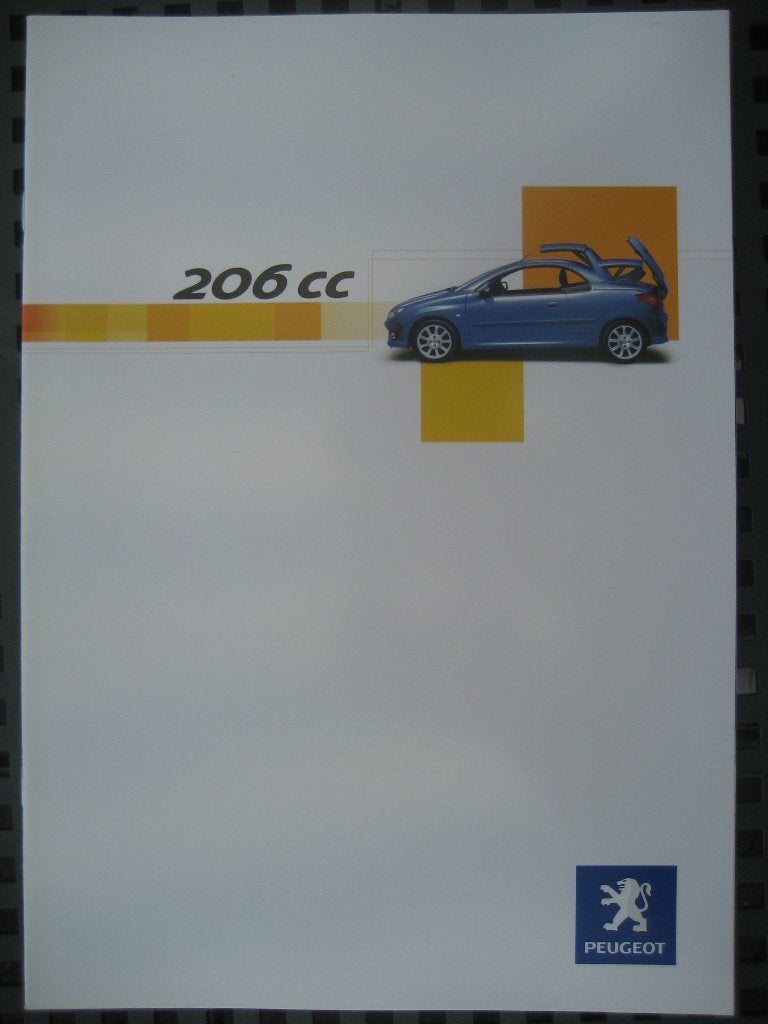 Peugeot 206 CC (2004), Ophalen of Verzenden, Nieuw, Peugeot
