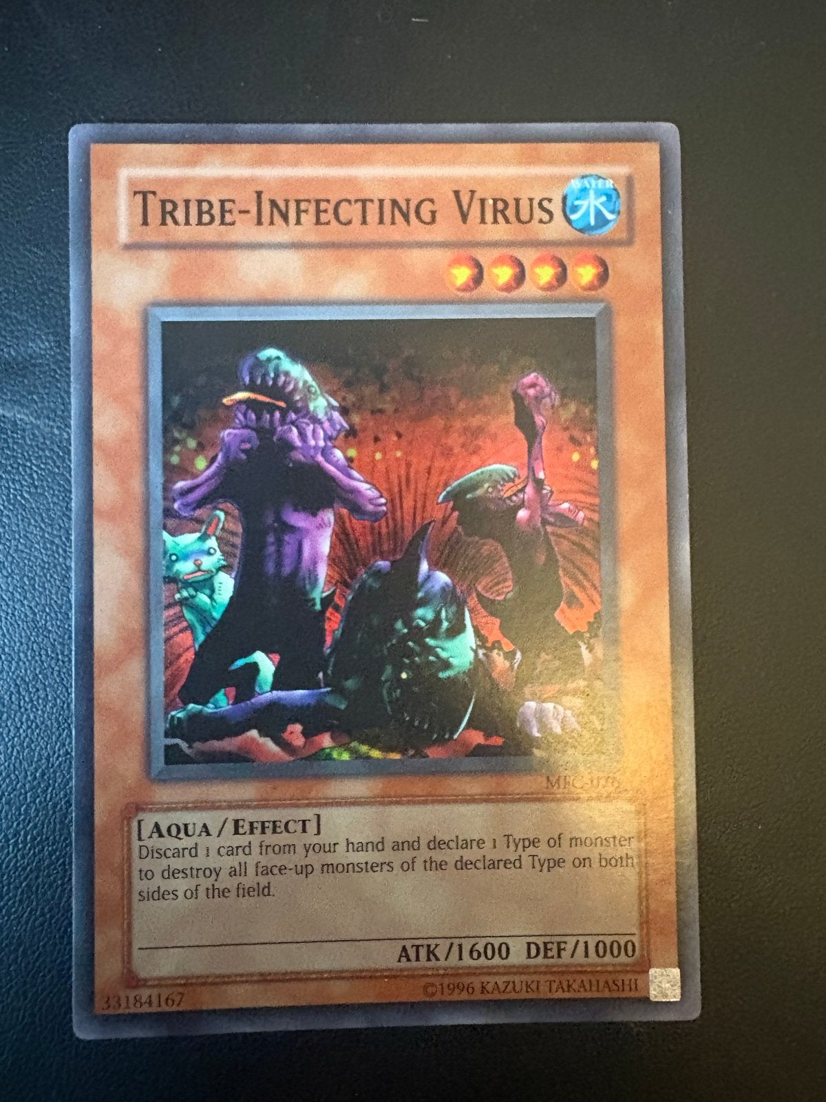Yu-Gi-Oh! Tribe-Infecting Virus - MRL-076, Ophalen of Verzenden, Gebruikt, Losse kaart