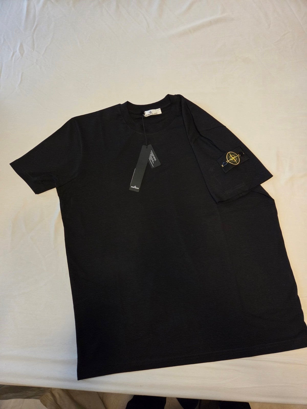 Stone Island T-shirt Zwart XXL WEG=WEG!, Ophalen of Verzenden, Nieuw, Zwart, Stone Island
