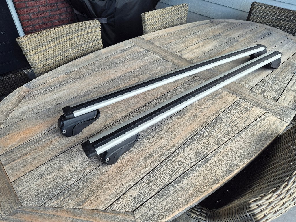 Hapro Aero 125 Alu 3 Dakdragers ( Aerodynamisch), Ophalen of Verzenden, Gebruikt
