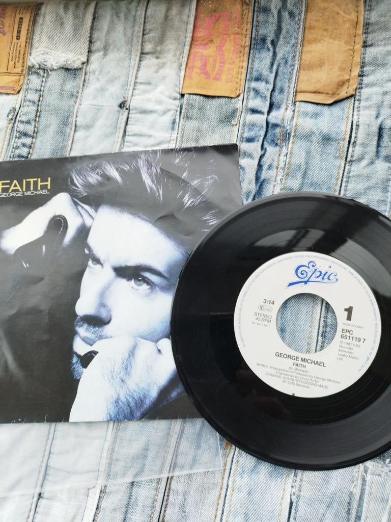 George Michael - Faith vinyl single, Cd's en Dvd's, Vinyl Singles, Ophalen of Verzenden, Gebruikt, Pop