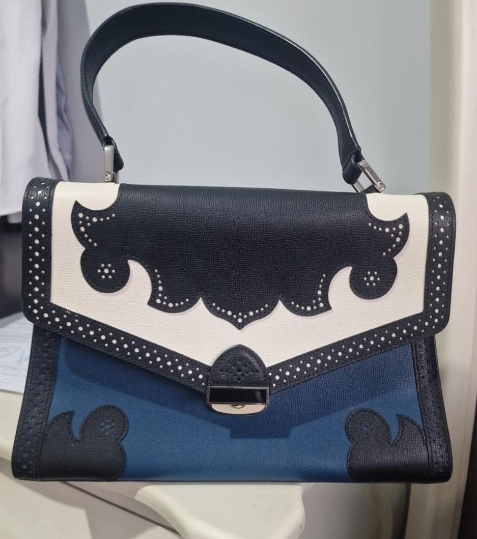 Longchamp Paris Handtas - Nieuw en Ongebruikt, Ophalen of Verzenden, Nieuw, Blauw, Handtas