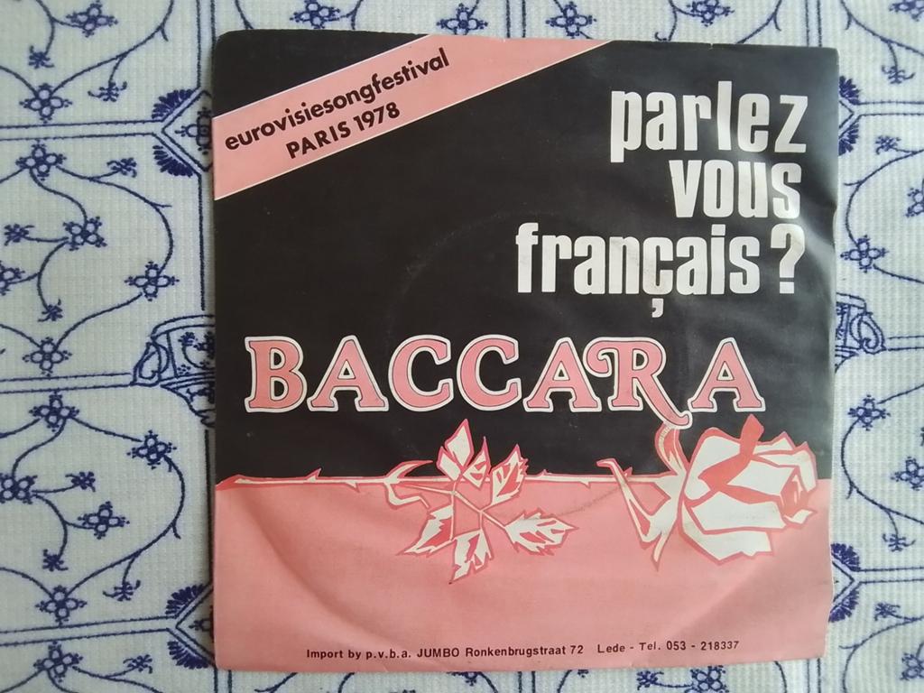 Baccara   Parlez vous français    Eurovisie Songfestival '78, Ophalen of Verzenden, Zo goed als nieuw, Pop, Single