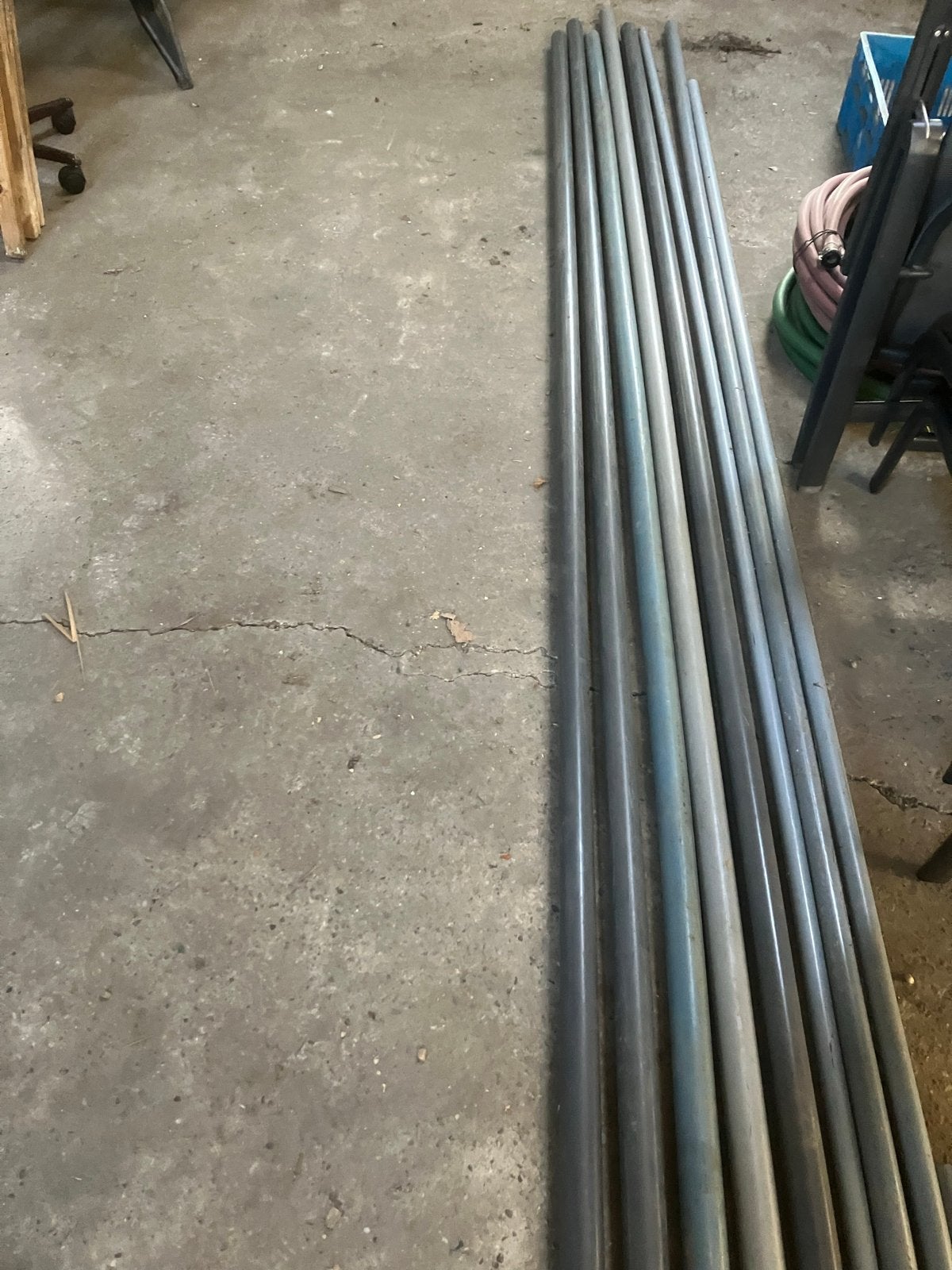 Partij PVC buizen en fittingen (ca. 120 stuks), Doe-het-zelf en Verbouw, Ophalen, Gebruikt, Pvc, 6 meter of meer