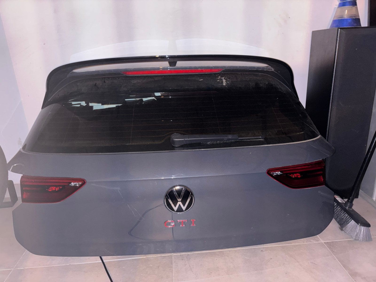 Achterklep Volkswagen Golf GTI - Grijs, Gebruikt, Achterklep, Volkswagen, Ophalen of Verzenden