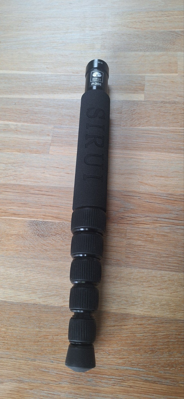 Sirui P-306 statief, Ophalen of Verzenden, Gebruikt, 150 tot 175 cm, Eenpoot