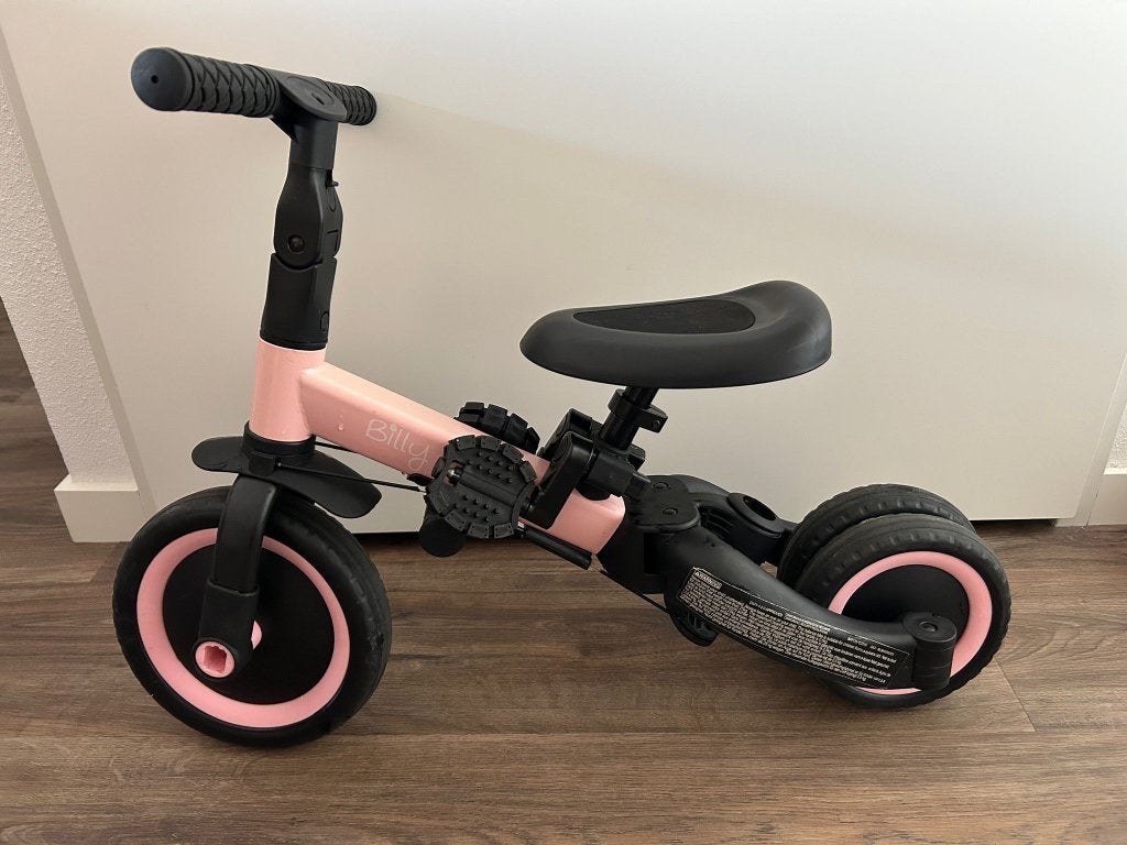 4 in 1 loopfiets/driewieler, Ophalen, Zo goed als nieuw, Loopfiets