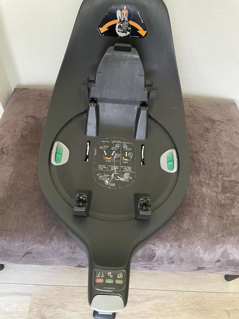 Cybex base z 360 graden + cybex cloud z i-size (deep black), Kinderen en Baby's, Autostoeltjes, Gebruikt, Isofix, 0 t/m 13 kg