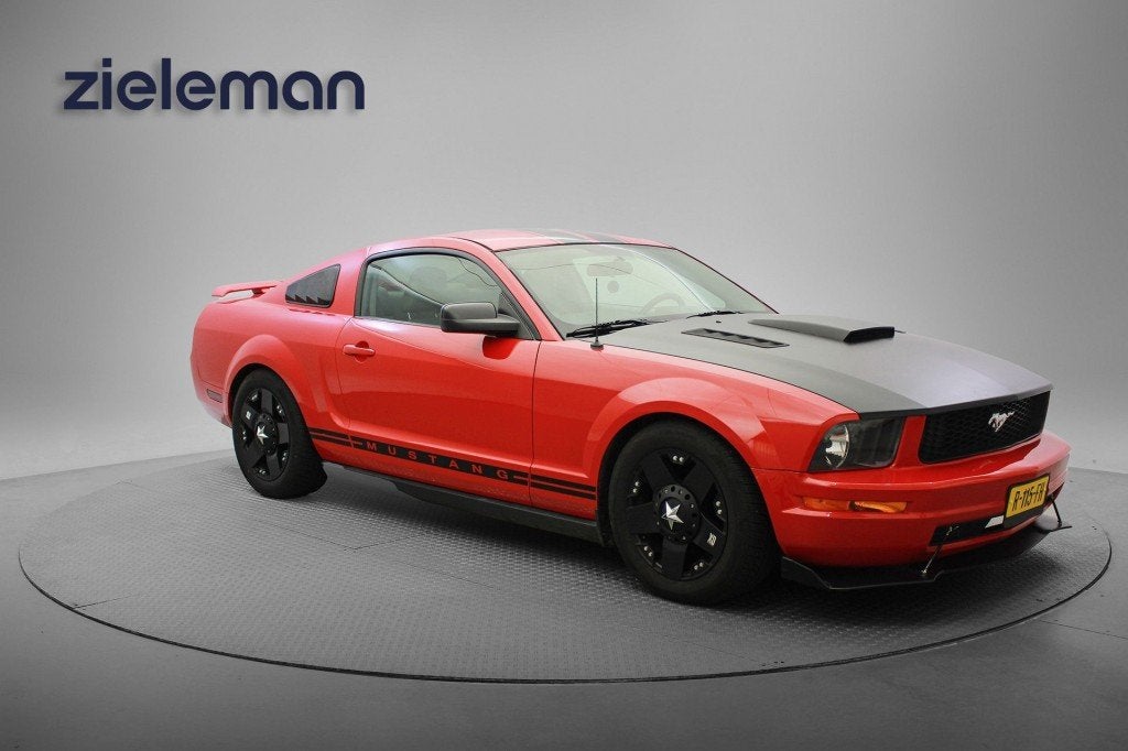 Ford MUSTANG 4.0 V6 - Airco, Camera, Cruise, Leer, Gebruikt, Huisgarantie, Met garantie (alle), Leder
