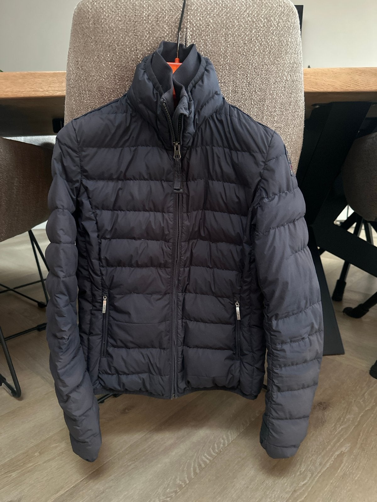 Parajumpers Geena Girl tussenjas donkerblauw maat 12 (Y/M), Ophalen of Verzenden, Gebruikt, Meisje, Jas