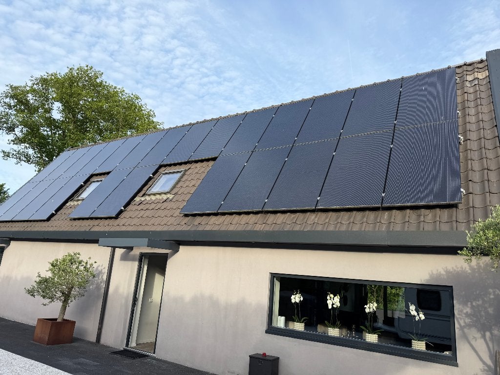 12 zonnepanelen 550W met optimizers €1000,-, Doe-het-zelf en Verbouw, Zonnepanelen en Toebehoren, Ophalen, Nieuw, Paneel