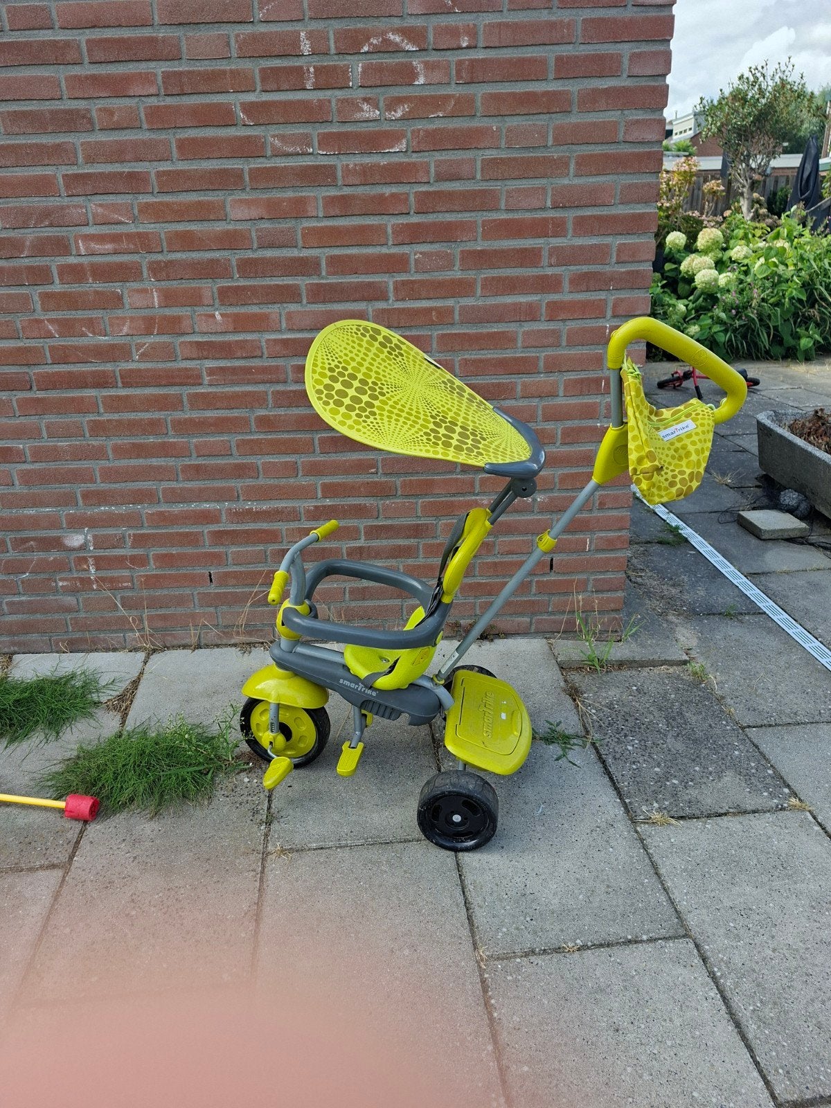 Smart Trike 3-in-1 Driewieler - Groen/Grijs, Ophalen, Gebruikt, Smart Trike, Verstelbare zitting