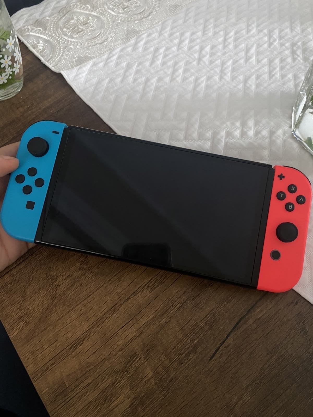 Nintendo Switch met defecte joystick, Ophalen of Verzenden, Gebruikt, Met 2 controllers, Switch Original