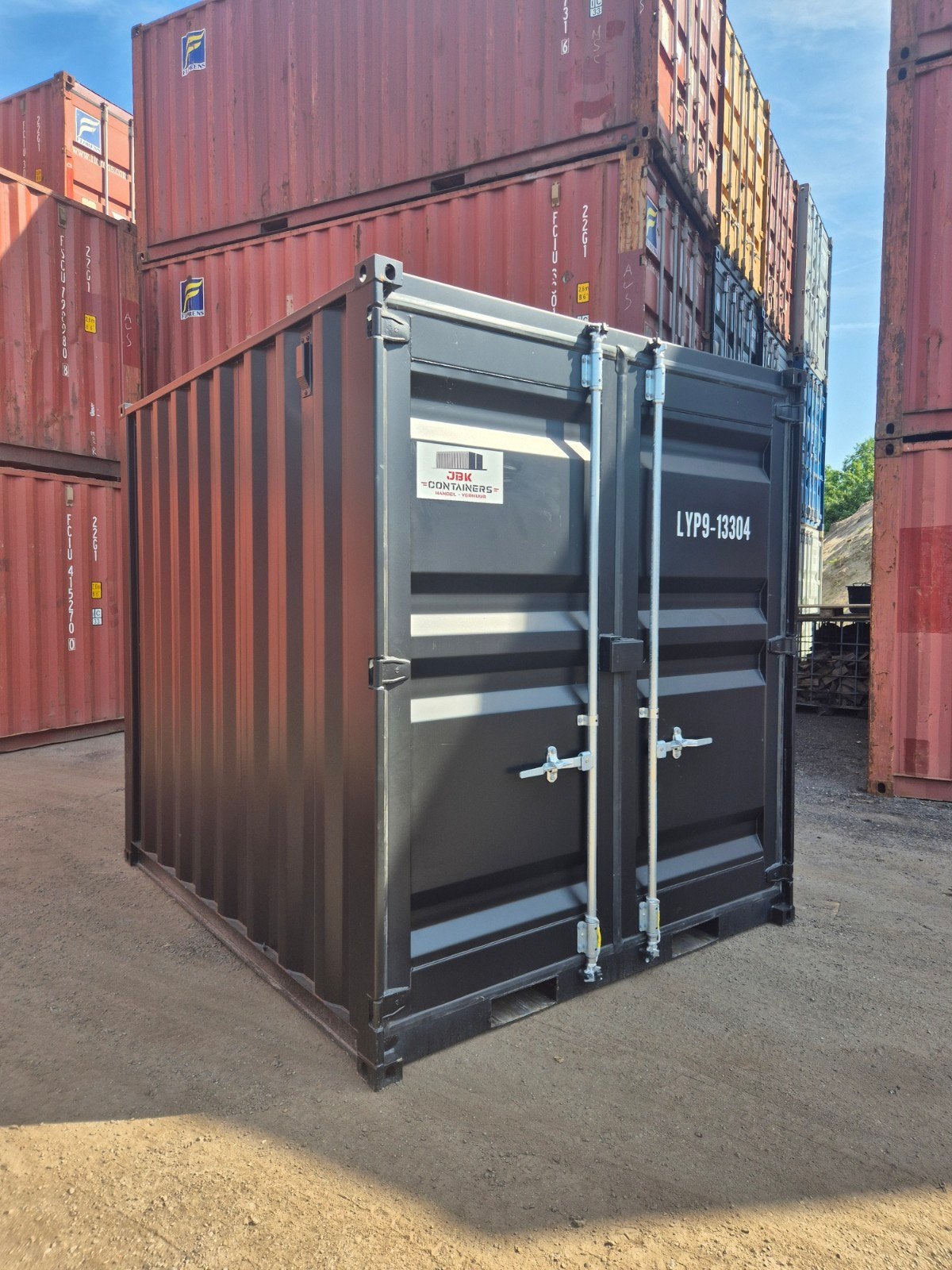 9ft opslagcontainer zeecontainer opslag zwart, Ophalen of Verzenden