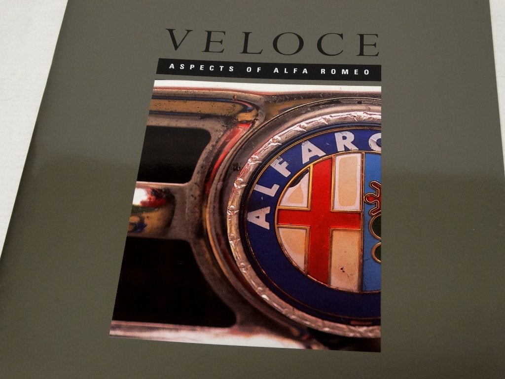 Veloce Aspects of Alfa Romeo mooie folder brochure nieuw, Ophalen of Verzenden, Nieuw, Alfa Romeo, Diverse auteurs