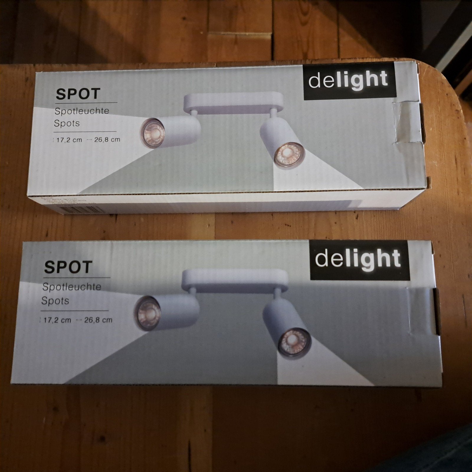 Nieuwe Delight Spots - Set van 2, Ophalen, Geschikt voor plafondmontage, Overige merken, Nieuw