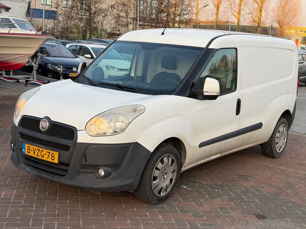Fiat Doblò Cargo 1.3 MultiJet SX Maxi Airco! 150DKM NAP! 20, Auto's, Euro 5, Gebruikt, 4 cilinders, Wit