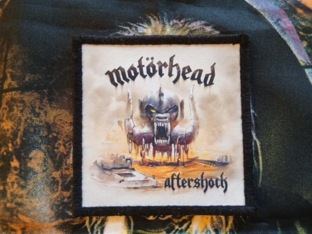 Motorhead mooie afterschock printed patch 38, Verzenden, Nieuw, Kleding