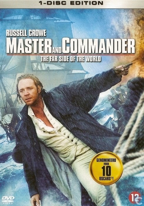 Master and commander (Peter Weir), Cd's en Dvd's, Vanaf 12 jaar, Ophalen of Verzenden, Zo goed als nieuw, Nederlands