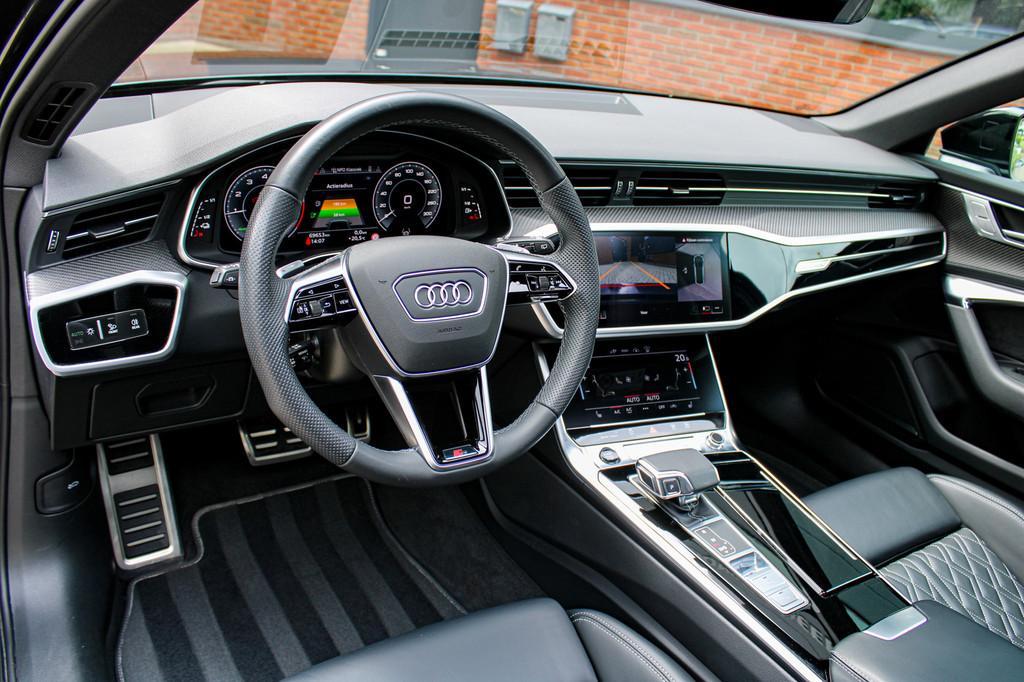Audi A6 Avant 55 TFSI e quattro Competition | Matrix | Pano, Automaat, Gebruikt, Zwart, 4 cilinders