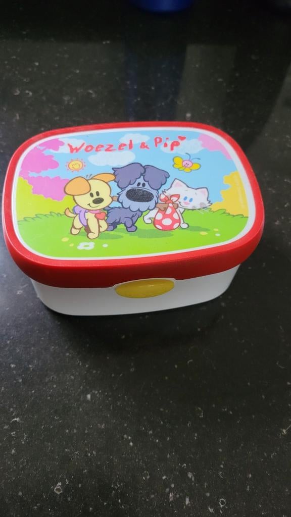 Kleine broodtrommel Woezel & Pip, Ophalen of Verzenden