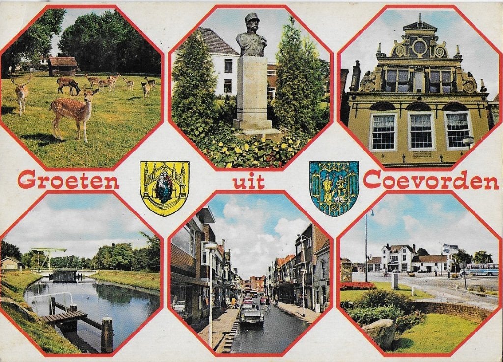 Coevorden Gelopen Ansichtkaart ( A396, Ophalen of Verzenden, 1980 tot heden, Gelopen