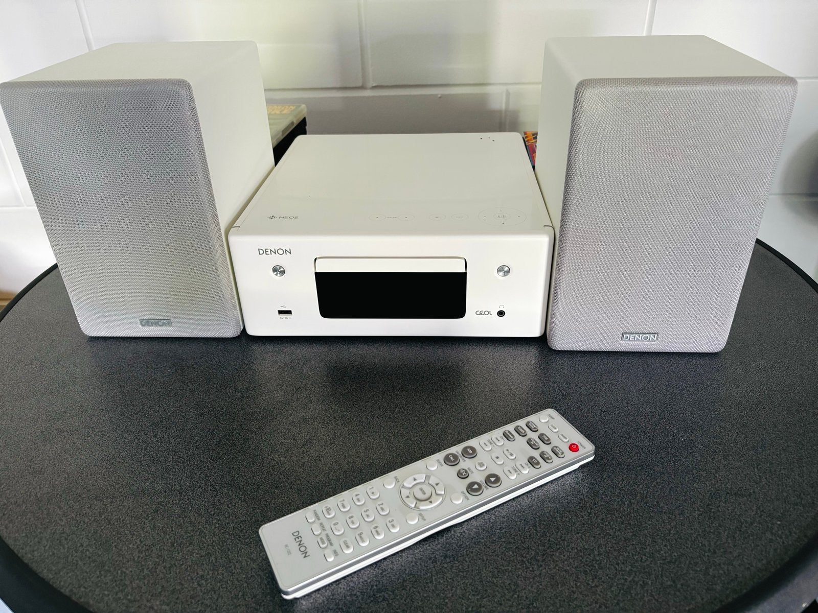 Denon CEOL Audioset met CD-speler, Radio en Speakers, Ophalen, Denon, Zo goed als nieuw, Microset