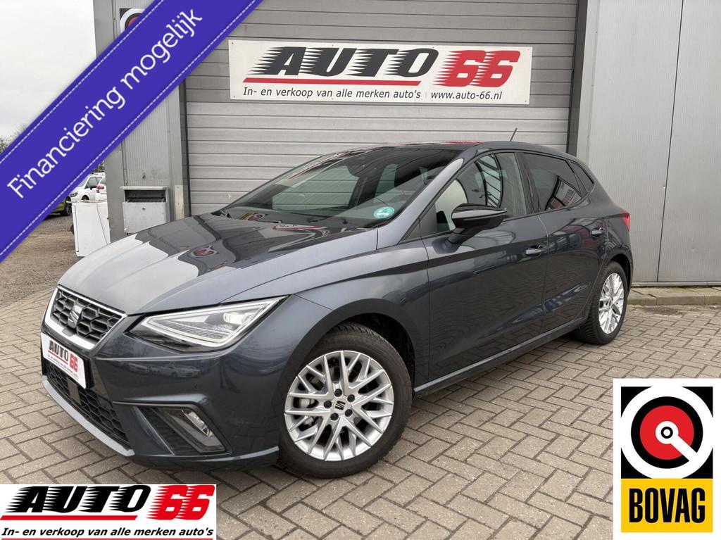 Seat Ibiza 1.0 EcoTSI FR Business Connect 120pk Automaat, Auto's, Stof, Gebruikt, 580 kg, Adaptive Cruise Control
