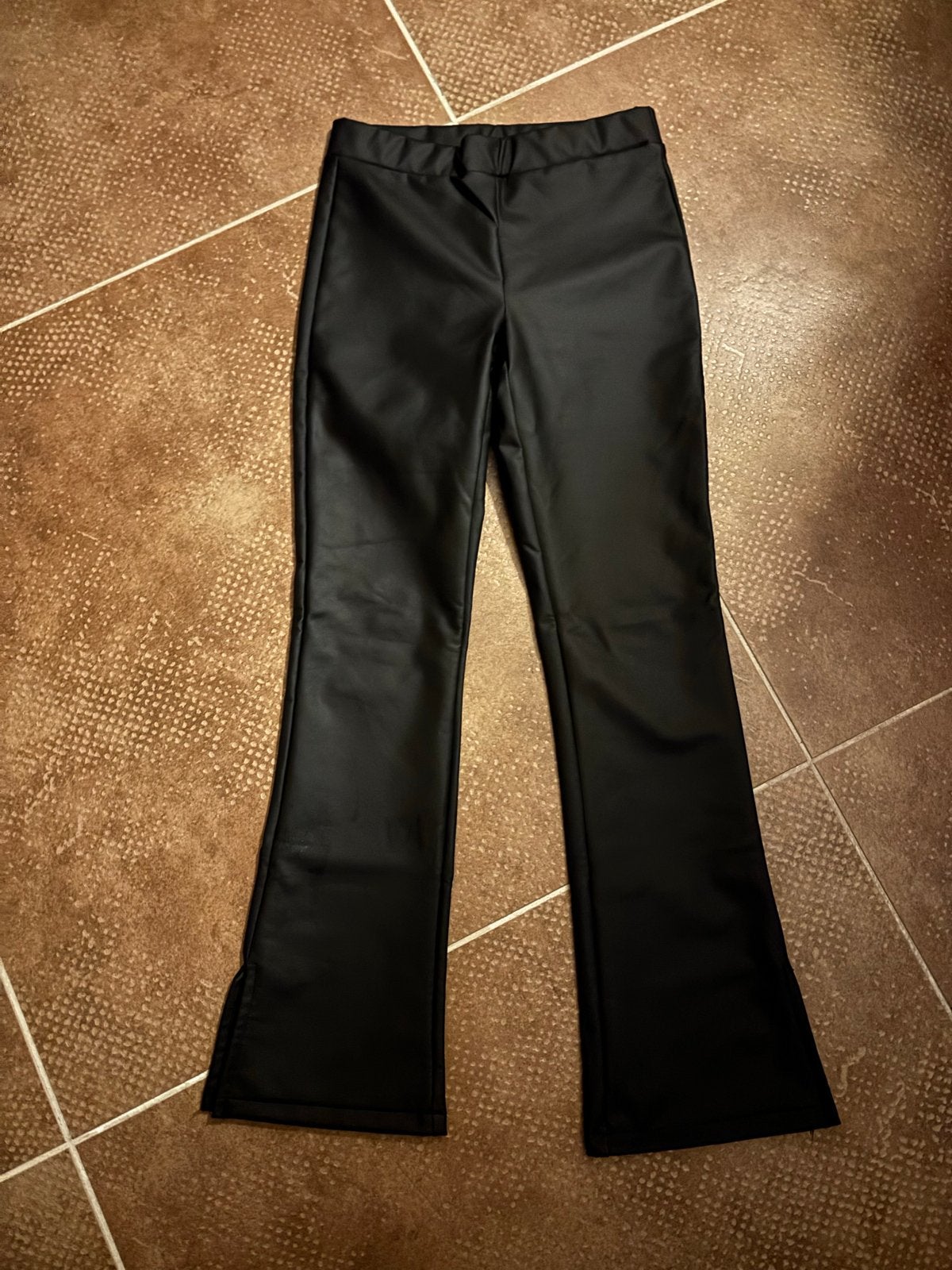 Zwarte flared broek van Zara, maat 140, Ophalen of Verzenden, Zo goed als nieuw, Meisje, Broek