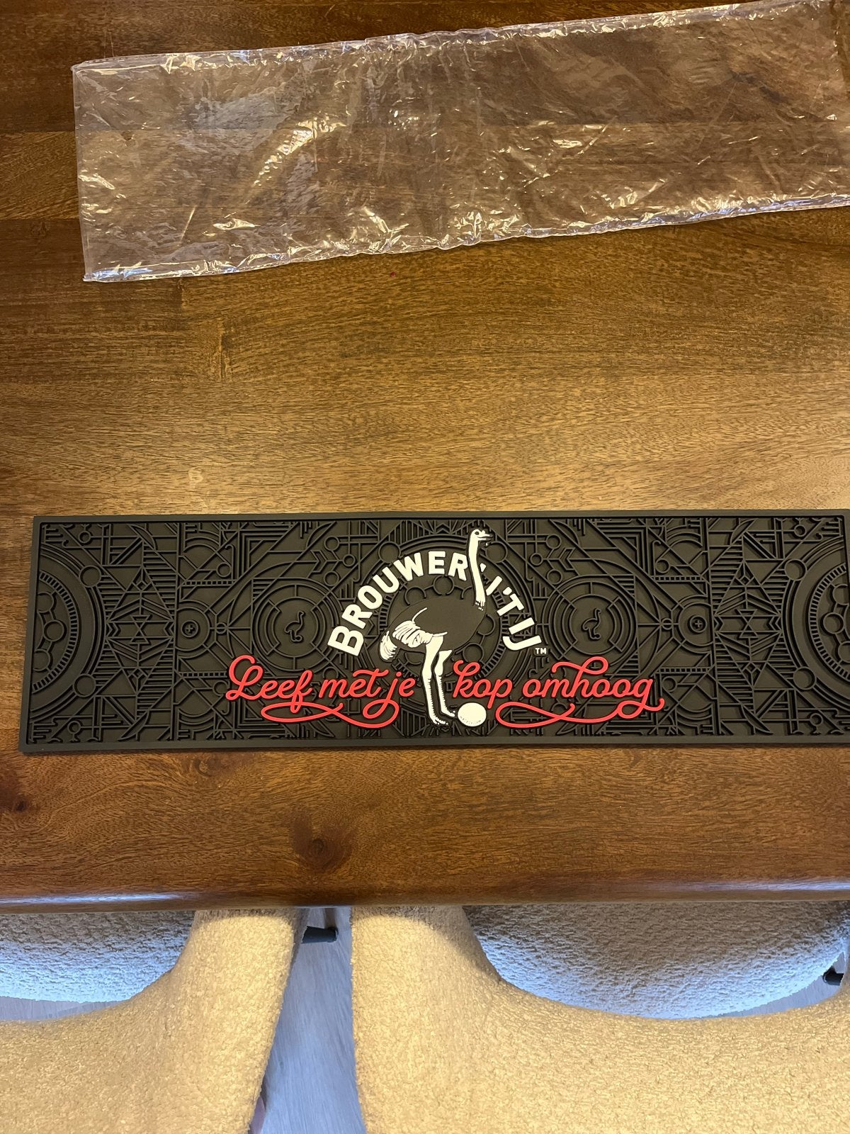 Gloednieuwe Brouwerij 't IJ bar mat / lekmat, Ophalen of Verzenden