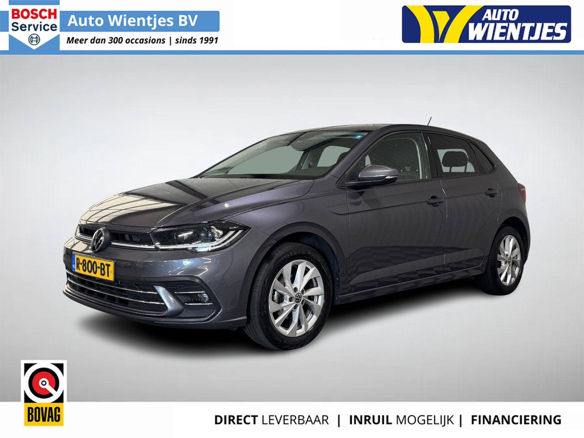 Volkswagen Polo 1.0 TSI DSG | Style | IQ light | Airco-Ecc |, Auto's, Automaat, Gebruikt, Euro 6, 95 pk