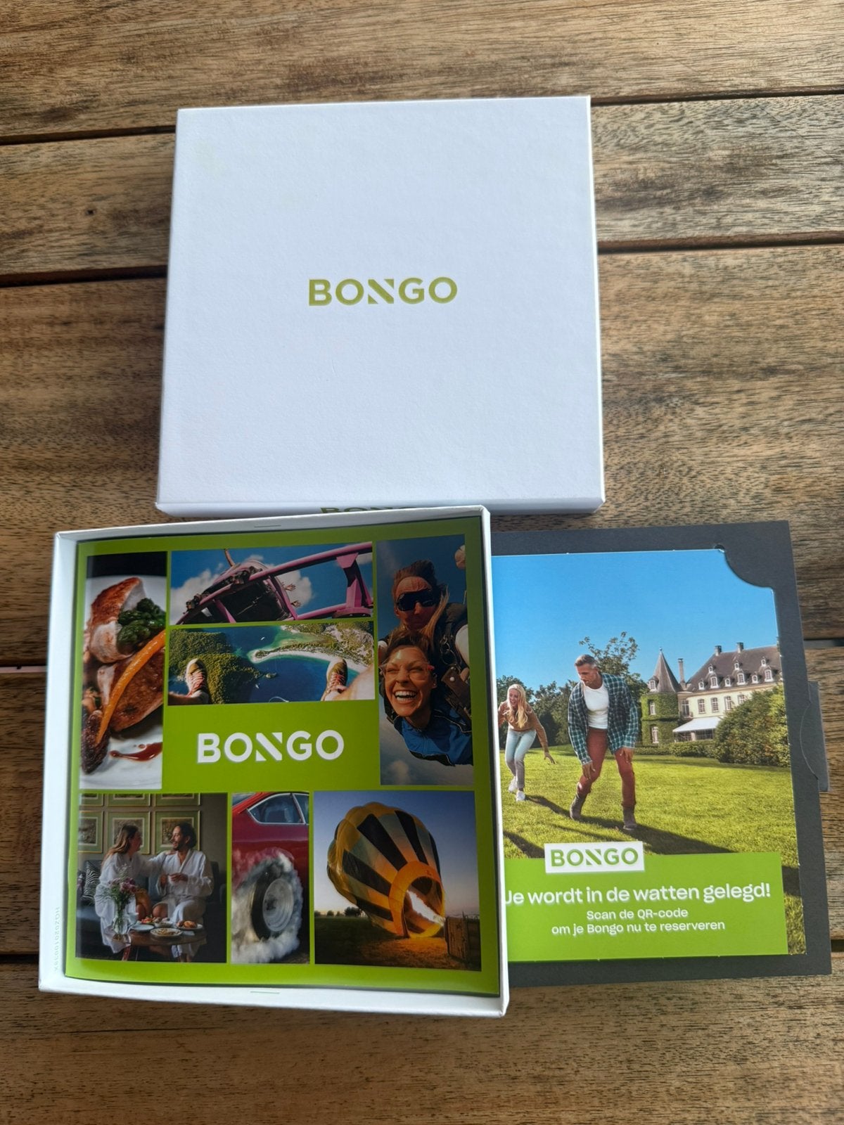 Bongo cadeaubon weekendje weg, Tickets en Kaartjes, Drie personen of meer, Cadeaubon, Overige typen