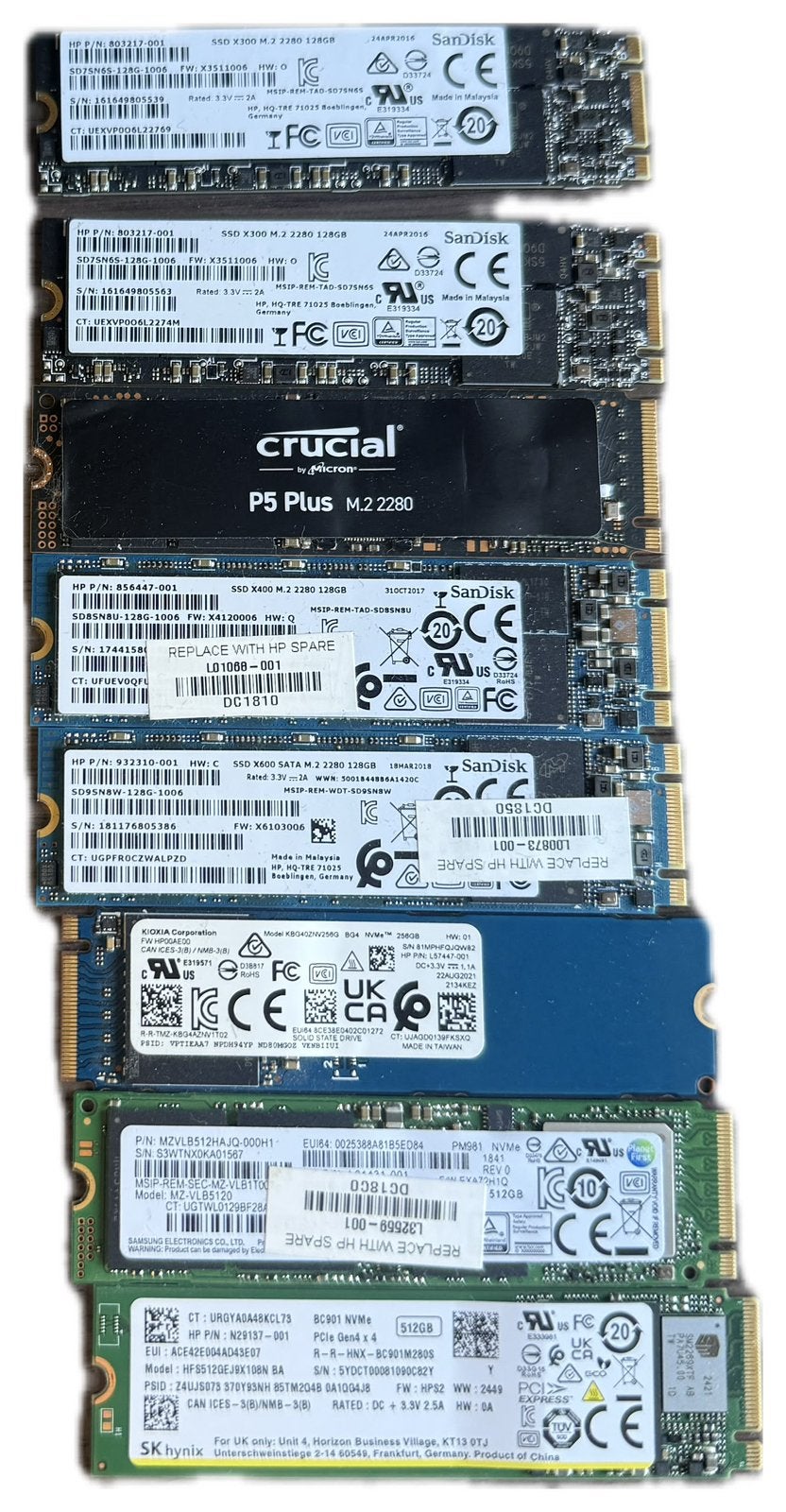 SSD's | M.2 & NVME, Ophalen of Verzenden, Zo goed als nieuw, Laptop