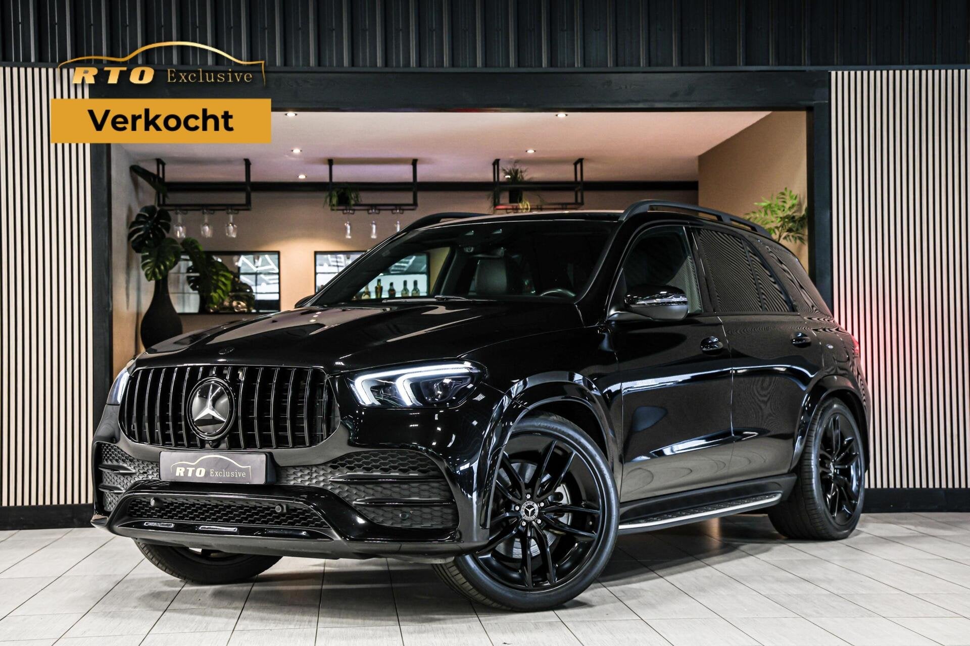 Mercedes GLE-klasse 350de 4MATIC Premium Plus AMG|22''|Night, Auto's, Automaat, Gebruikt, 4 cilinders, Met garantie (alle)