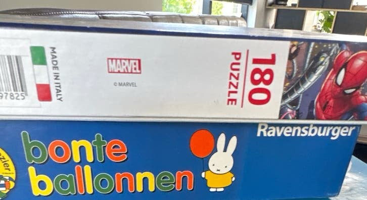 Diverse Spellen: Marvel Spider-Man, Bonte Ballonnen, Scrabbl, Een of twee spelers, Ophalen, Gebruikt