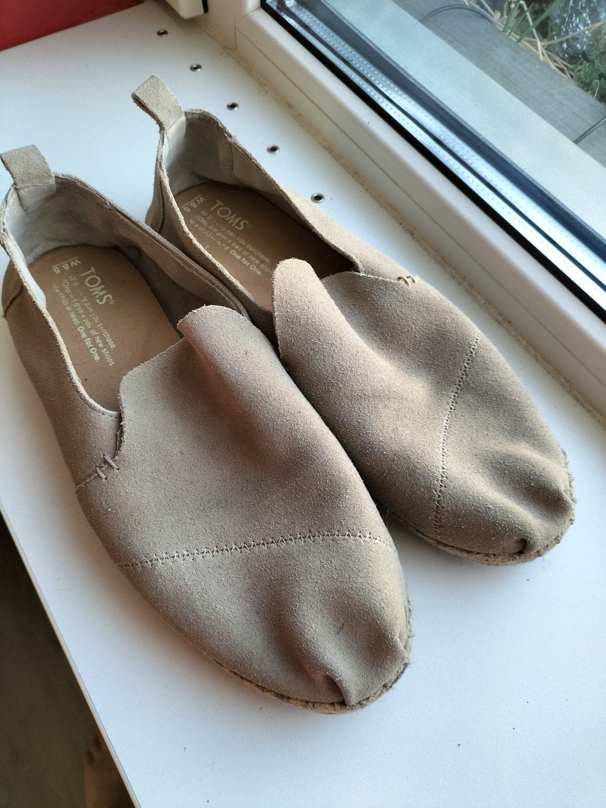 toms espadrille mocassin maat 39 beige suede, Kleding | Dames, Beige, Ophalen of Verzenden, Toms, Espadrilles of Moccasins