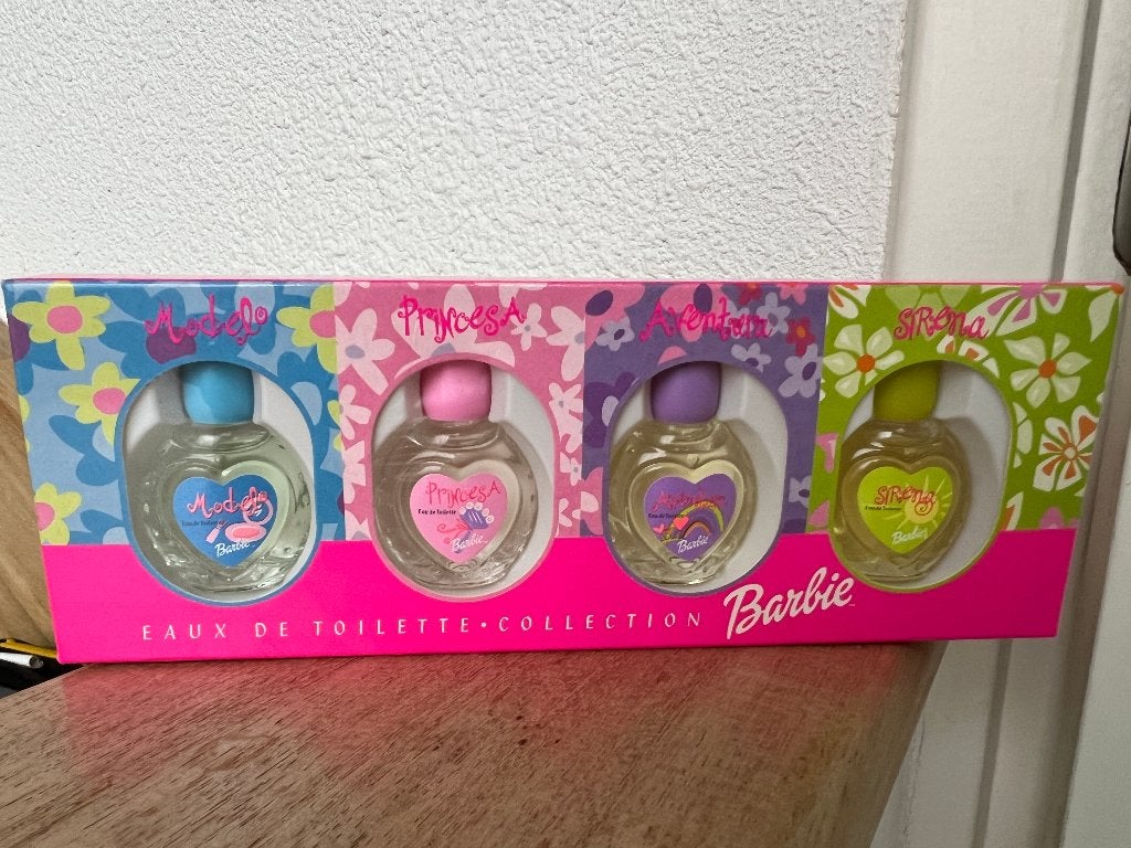Barbie Eau de toilettes miniaturen Collectie jaren 90, Verzenden, Nieuw, Miniatuur, Gevuld