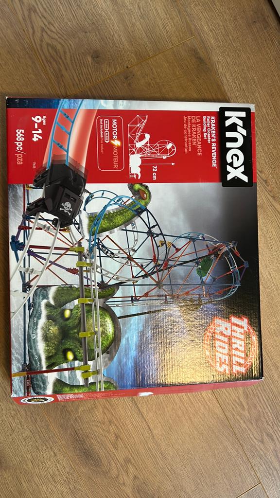 Knex achtbaan, Ophalen of Verzenden, Zo goed als nieuw