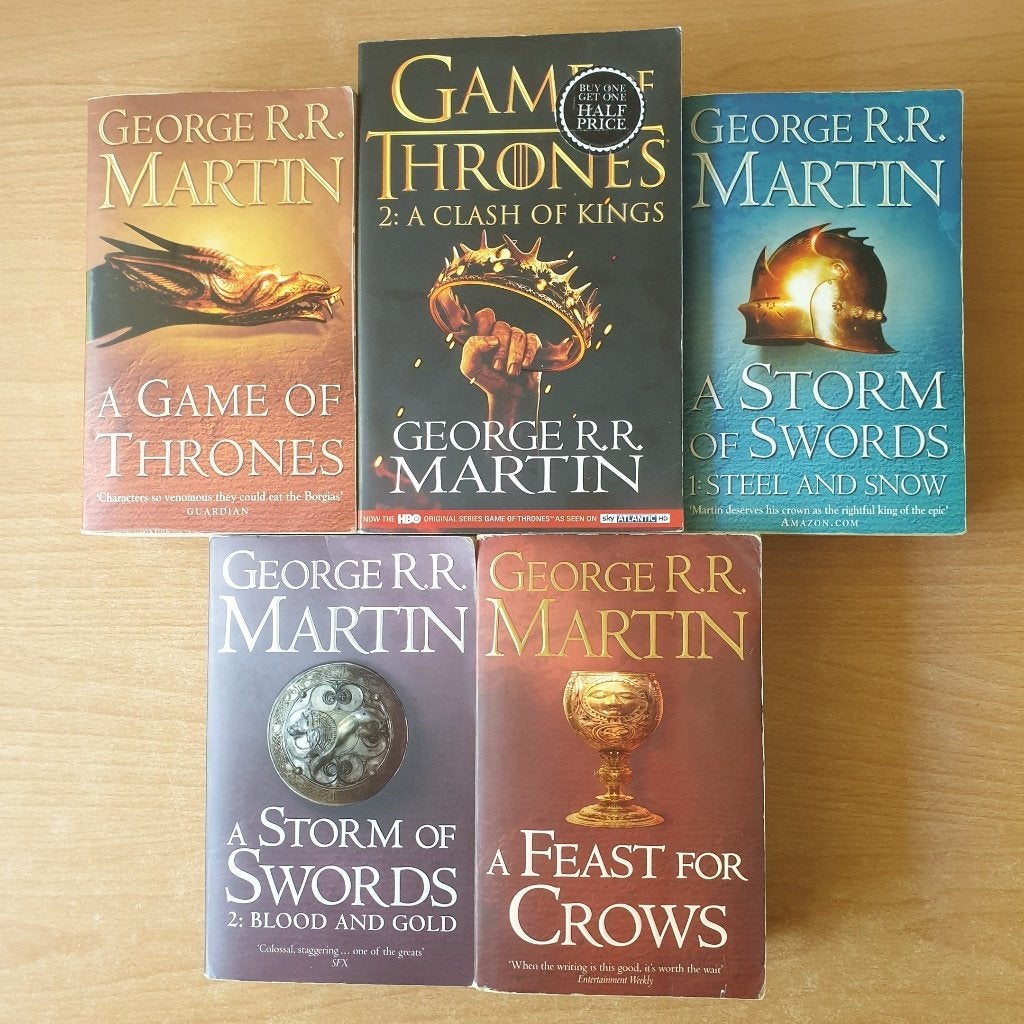 George R. R. Martin - Ned/Eng, per stuk te koop, Ophalen of Verzenden, Gelezen, George R. R. Martin